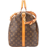 Louis Vuitton Canvas Monogram Keepall 55 Bandouliere