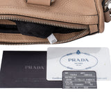 Prada Cammeo Vitello Leather Handbag