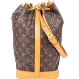 Louis Vuitton Canvas Monogram Sac Noe Grande Shoulder Bag