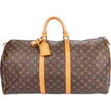 Louis Vuitton Canvas Monogram Keepall 55