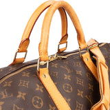 Louis Vuitton Canvas Monogram Keepall 60 Bandouliere