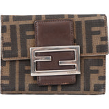 Fendi FF Monogram Baguette Wallet
