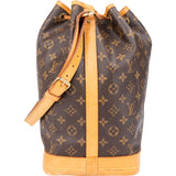Louis Vuitton Canvas Monogram Sac Noe Grande Shoulder Bag