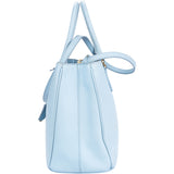 Prada Blue Saffiano Leder Galleria Handbag