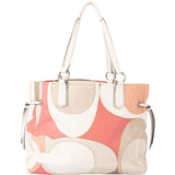 Coach Leather Monogram Handbag