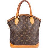 Louis Vuitton Canvas Monogram Lockit Vertical Handbag