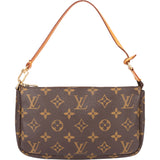 Louis Vuitton Canvas Monogram Pochette Accessoire Handbag