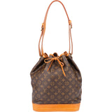 Louis Vuitton Canvas Monogram Sac Noe Grande Shoulder Bag