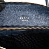 Prada Baltico Vitello Leather Handbag