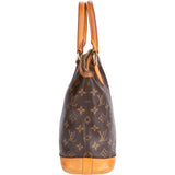 Louis Vuitton Canvas Monogram Lockit Vertical Handbag