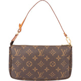 Louis Vuitton Canvas Monogram Pochette Accessoire Handbag