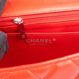 Chanel Quilted Lambskin Palladium Maxi Single Flap Crossbody Bag