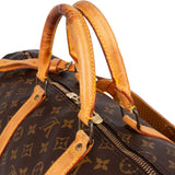 Louis Vuitton Canvas Monogram Keepall 55 Bandouliere