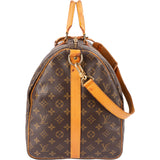 Louis Vuitton Canvas Monogram Keepall 55 Bandouliere