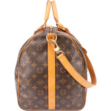 Louis Vuitton Canvas Monogram Keepall 55 Bandouliere