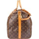 Louis Vuitton Canvas Monogram Keepall 55 Bandouliere