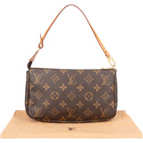 Louis Vuitton Canvas Monogram Pochette Accessoire Handbag