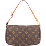 Louis Vuitton Canvas Monogram Pochette Accessoire Handbag
