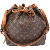 Louis Vuitton Canvas Monogram Sac Noe Petit Shoulder Bag