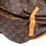 Louis Vuitton Canvas Monogram Saumur GM Crossbody Bag