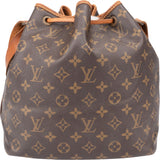 Louis Vuitton Canvas Monogram Sac Noe Petit Shoulder Bag