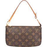 Louis Vuitton Canvas Monogram Pochette Accessoire Handbag