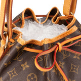 Louis Vuitton Canvas Monogram Sac Noe Petit Shoulder Bag