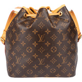 Louis Vuitton Canvas Monogram Sac Noe Petit Shoulder Bag