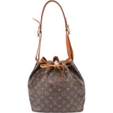 Louis Vuitton Canvas Monogram Sac Noe Petit Shoulder Bag