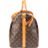 Louis Vuitton Canvas Monogram Keepall 55 Bandouliere