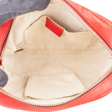 Gucci Red Leather Soho GG Crossbody Bag
