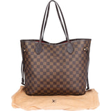 Louis Vuitton Damier Ebene Neverfull MM Shopper Bag