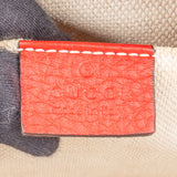 Gucci Red Leather Soho GG Crossbody Bag