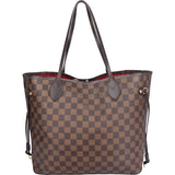 Louis Vuitton Damier Ebene Neverfull MM Shopper Bag