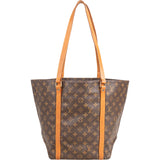 Louis Vuitton Canvas Monogram Sac Shopping Shoulder Bag