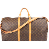 Louis Vuitton Canvas Monogram Keepall 60 Bandouliere