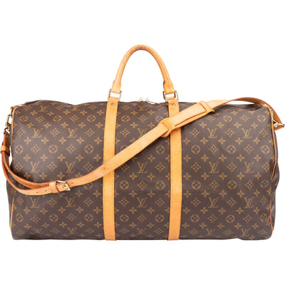 Louis Vuitton Canvas Monogram Keepall 60 Bandouliere