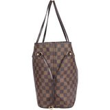 Louis Vuitton Damier Ebene Neverfull MM Shopper Bag