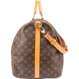 Louis Vuitton Canvas Monogram Keepall 60 Bandouliere