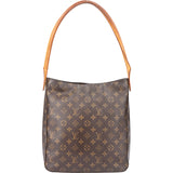Louis Vuitton Canvas Monogram Looping GM Shoulder Bag