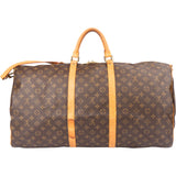 Louis Vuitton Canvas Monogram Keepall 60 Bandouliere