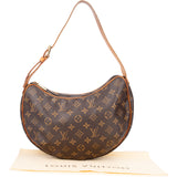 Louis Vuitton Canvas Monogram Croissant MM Shoulder Bag