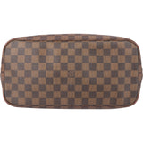 Louis Vuitton Damier Ebene Monogram Neverfull MM Shopper Handbag