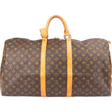 Louis Vuitton Canvas Monogram Keepall 55