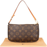 Louis Vuitton Canvas Monogram Pochette Accessoire Handbag