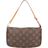 Louis Vuitton Canvas Monogram Pochette Accessoire Handbag