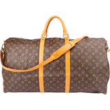 Louis Vuitton Canvas Monogram Keepall 60 Bandouliere
