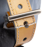 Prada Blue Nylon Triangle Crossbody Messenger Bag