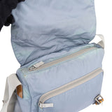 Prada Blue Nylon Triangle Crossbody Messenger Bag