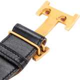 Hermès Bicolor Reversible Leather Belt (90)